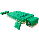 Nerf Super Soaker Minecraft Turtle Water Blaster, Pull Back Plunger Handle, Easy to Use, Outdoor Water Toys, Minecraft Toys, Gifts for Kids - Pichkari, Branded Toy Pichkari for Holi Festival, Kids 6+